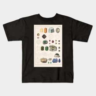 Mineralogy Chart Kids T-Shirt